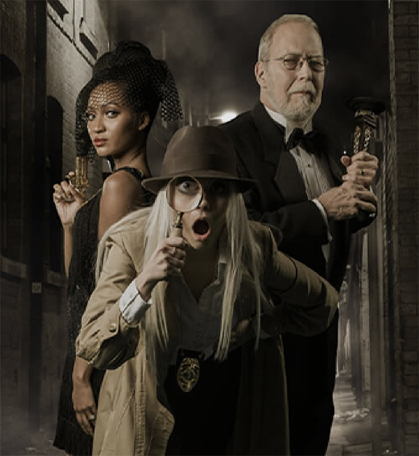 Detectives Solving Crime